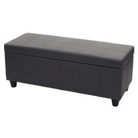 AUFBEWAHRUNGS-TRUHE Grau - Grau, Textil (114/45/45cm) - MCW