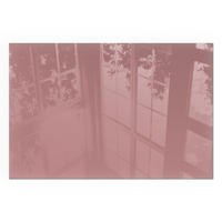 GLASPLATTE für Kamin 60x40 cm - Pink, Glas (60/40/0.4cm) - TULUP