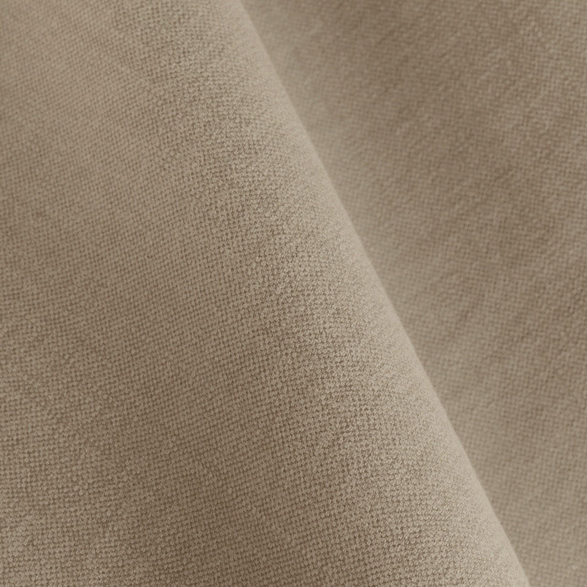 SCHLAFSOFA GERADE Leinen und Baumwolle Taupe 206cm - Taupe, Textil (206/93/89cm) - Sia Home