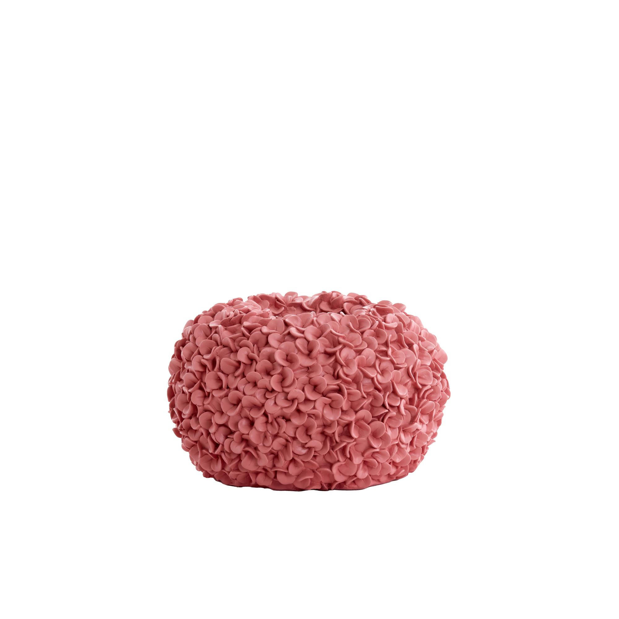 VASE Phylia Rot 38/38/23 cm - Rot, Kunststoff (23cm) - Light & Living