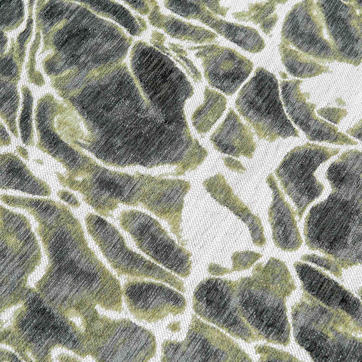 TEPPICH River Meditation 240/240 cm - Grün, Textil (240/240cm) - Louis De Poortere