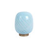 TISCHLAMPE Summer Globe 15.6/15.6/20 cm - Blau, Glas (15.6/15.6/20cm) - Leitmotiv
