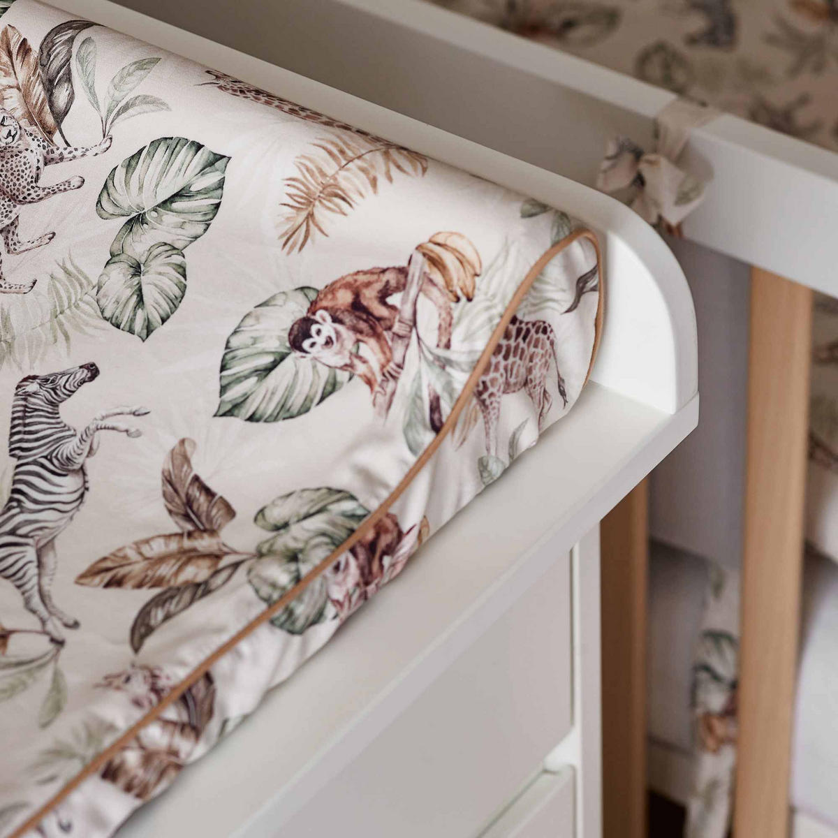 WICKELKOMMODE DAMBI - Weiß, Holzwerkstoff (149/100/53cm) - KONSIMO®