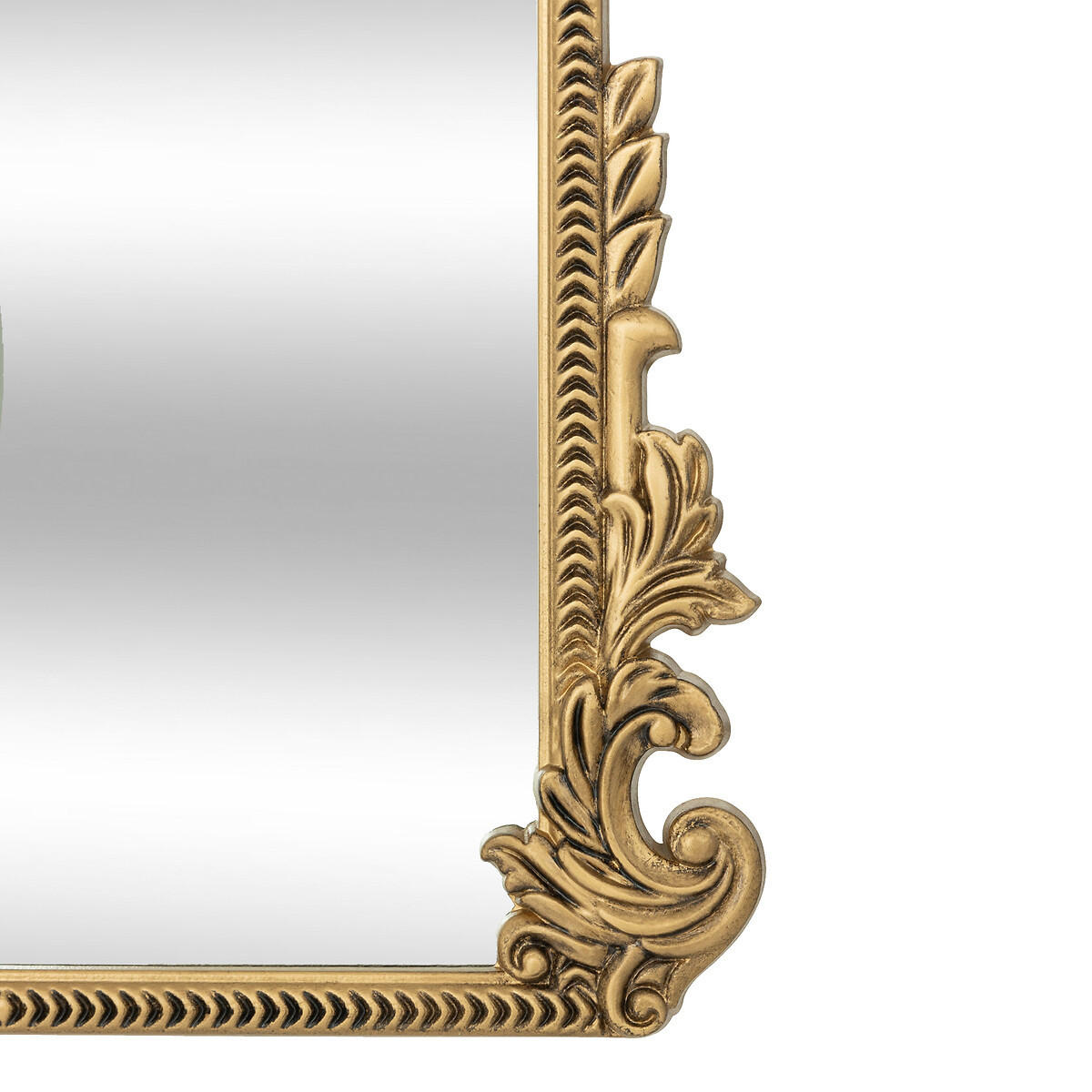 SPIEGEL Victoria 51/41 cm - Goldfarben, Holzwerkstoff (41/51/41cm) - Atmosphera Createur d´interieur