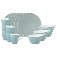 FRÜHSTÜCKS-SET Life Fashion Green Chic 18er Set - Grün, Keramik (1/1/1cm) - Seltmann Weiden