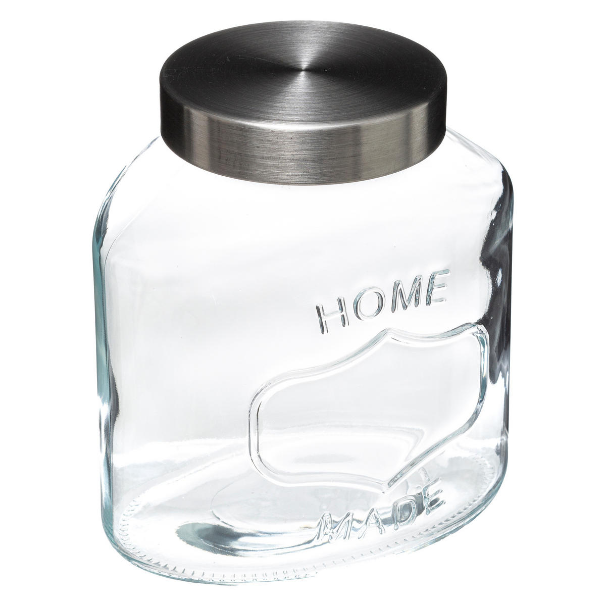 KEKSDOSE Glas Home 2,5 l 18/13/19,5 cm - Transparent, Glas (2.5L) - 5five Simply Smart