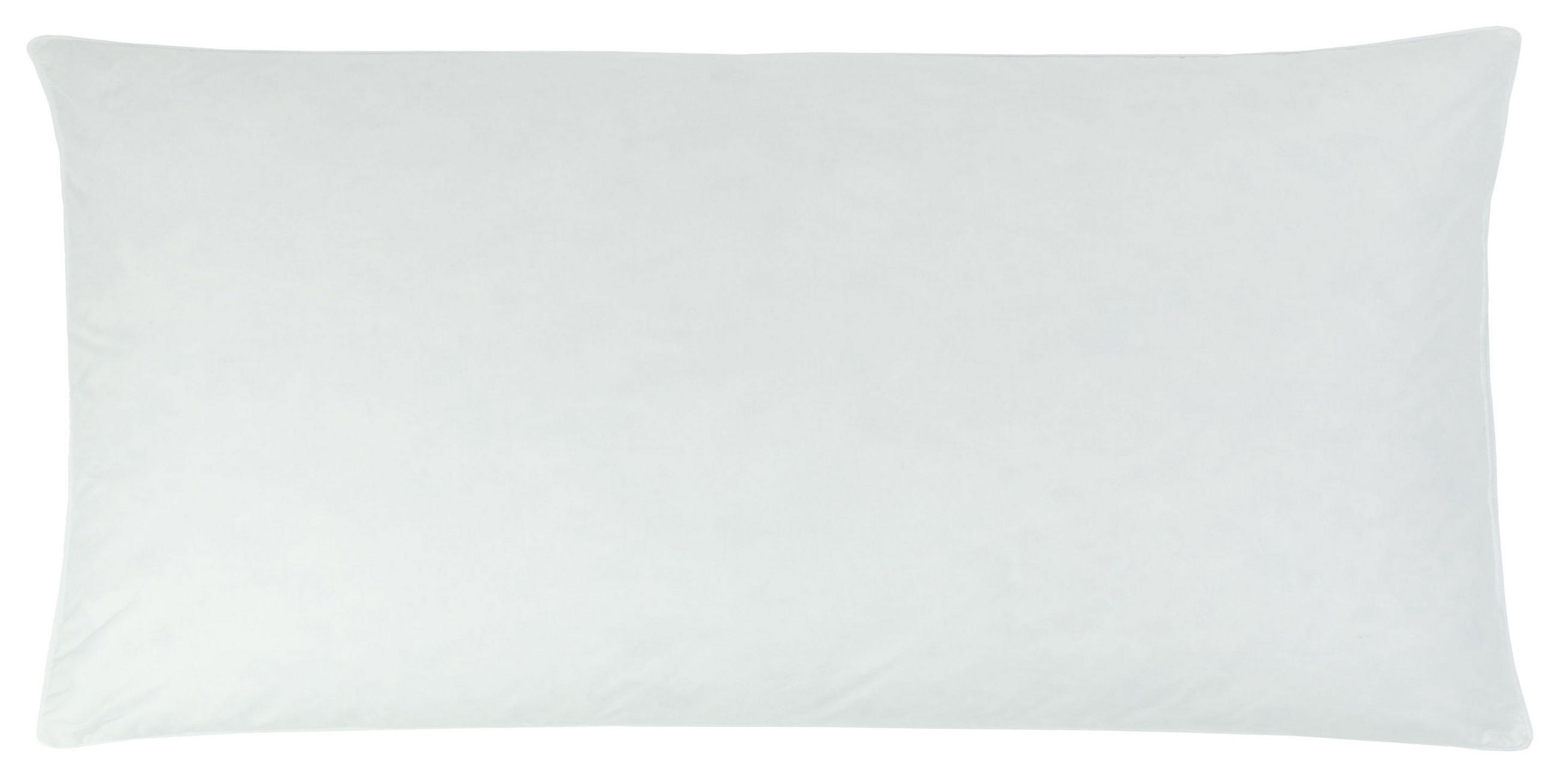 KISSEN, 40x80 cm, 100% Federn, Weiß - Weiß, Textil (40/80cm) - Zollner