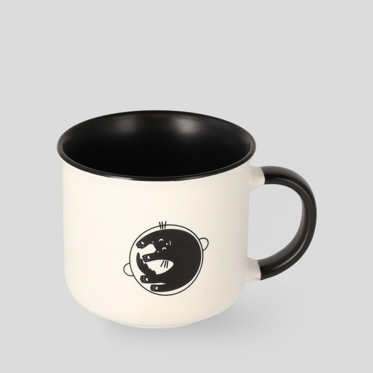 BECHER Sirin - Weiß, Keramik (0.25L) - home&you