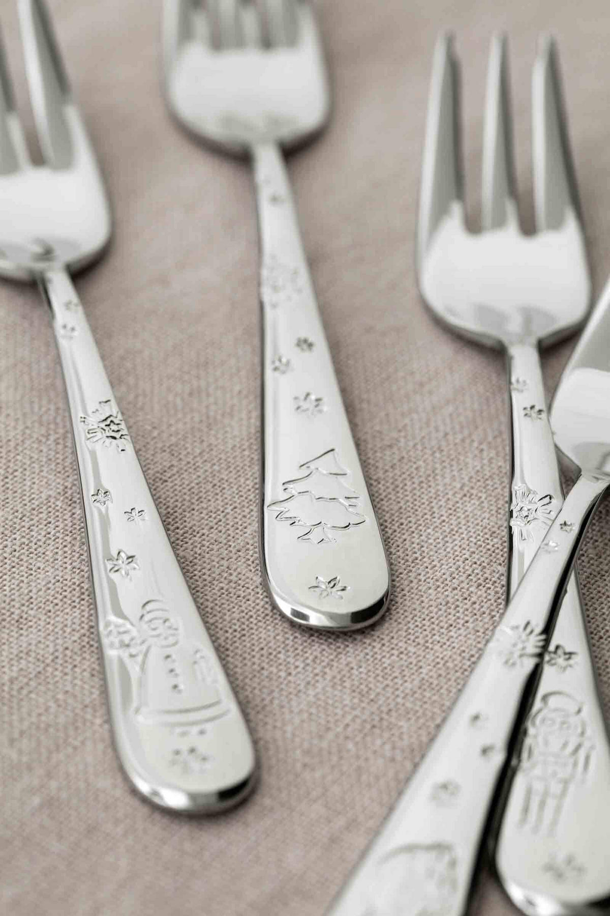 KUCHENGABEL Toy's Delight edelstahl 6er Set - Silberfarben, Metall - Villeroy & Boch