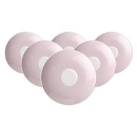 KAFFEEUNTERTASSEN Rose Garden rosa ø 14,8 cm 6er Set - Rosa, Keramik (14.8cm) - Villeroy & Boch