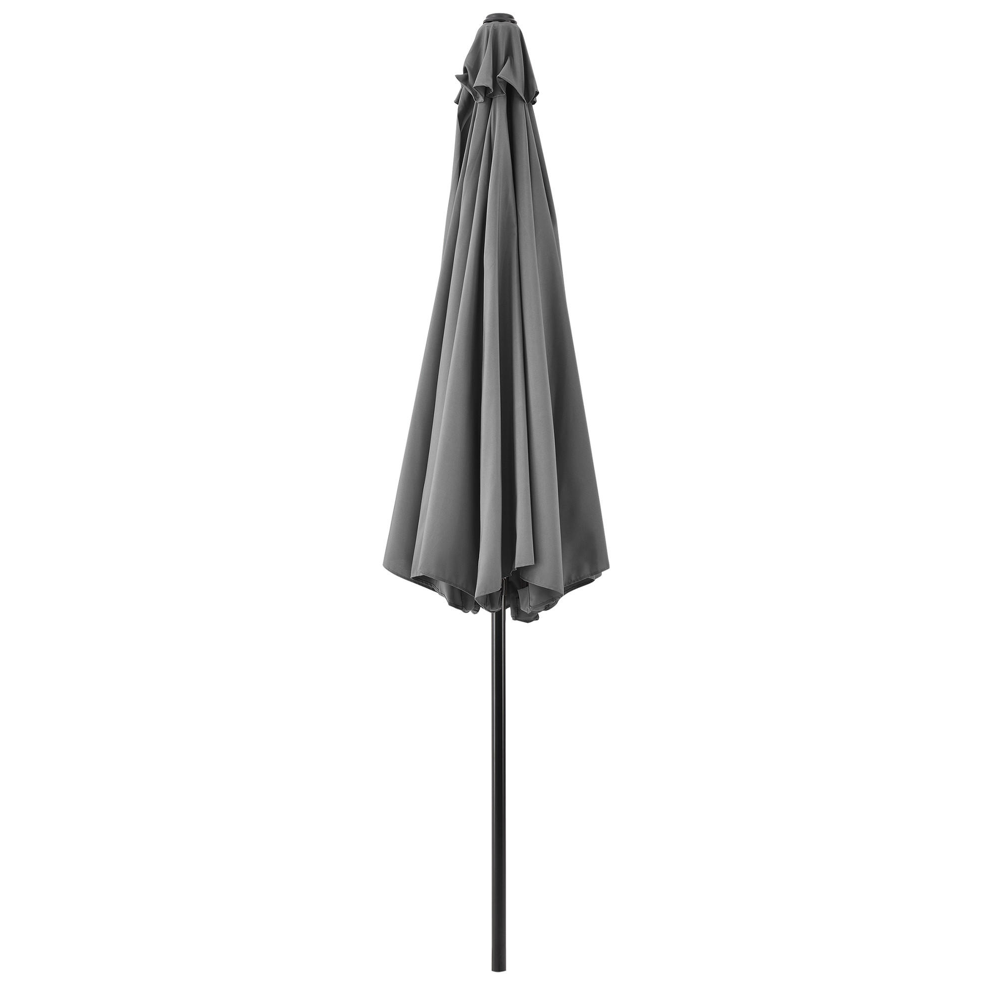 SONNENSCHIRM Budapest - Grau, Textil/Metall (300/300cm) - casa.pro