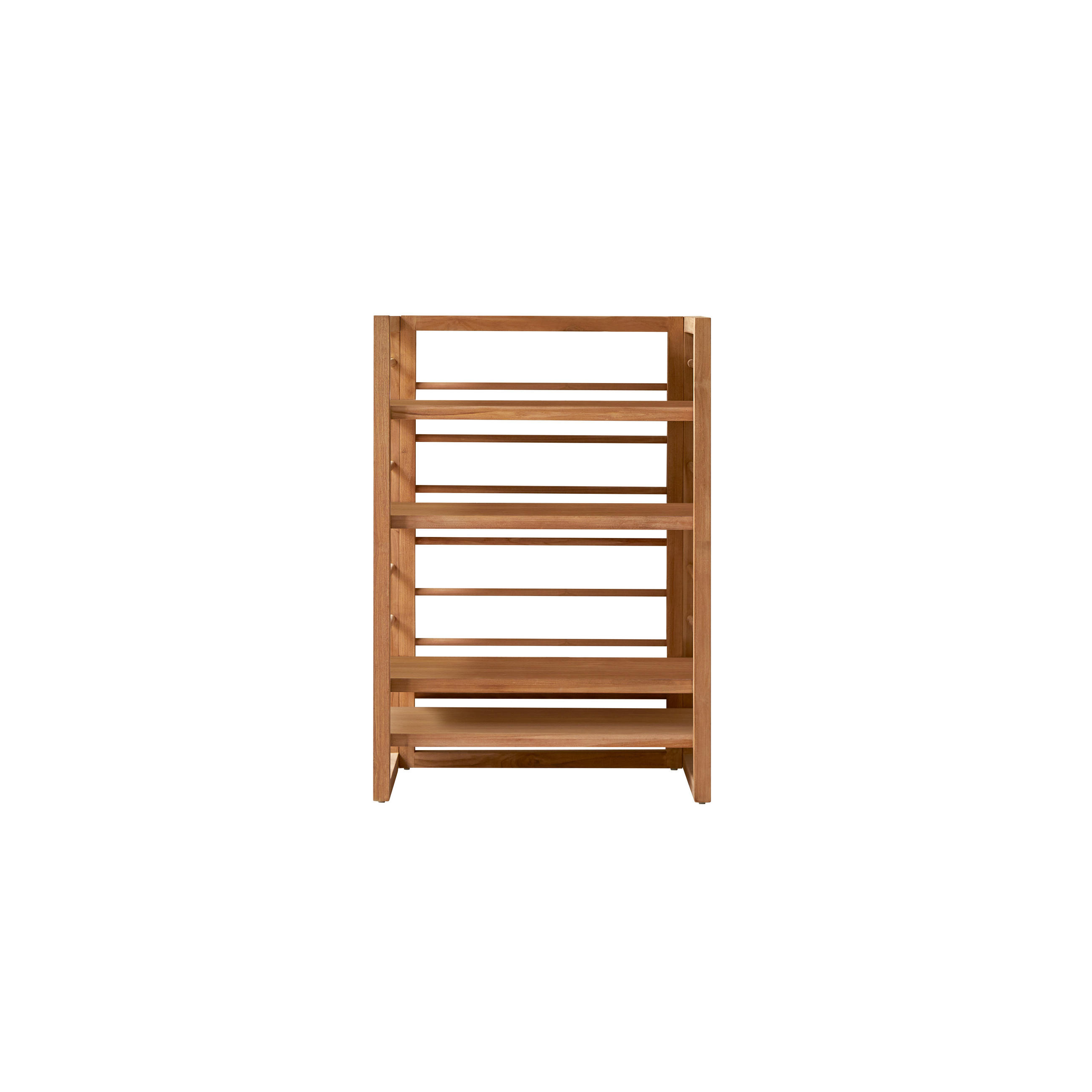 HOCHSCHRANK Sera Natur aus Teak - Naturfarben, Holz (80/115/40cm) - Tikamoon