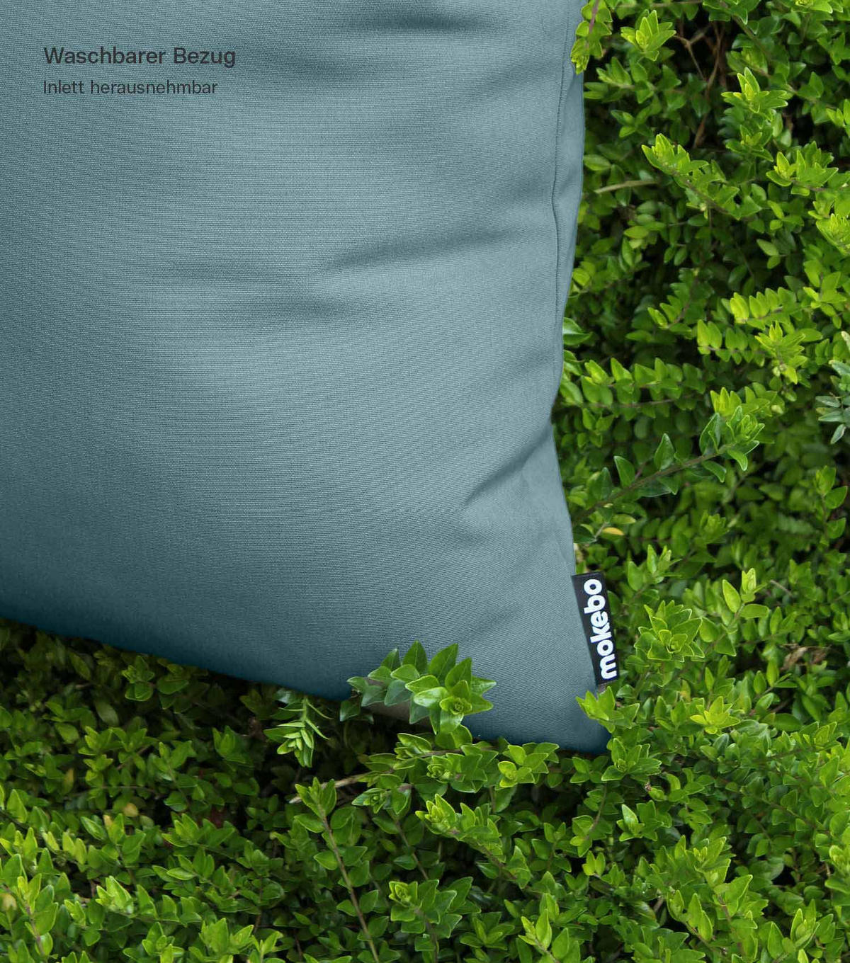 OUTDOORKISSEN Die Wolke 7 - Grün, Textil (80/10cm) - Mokebo