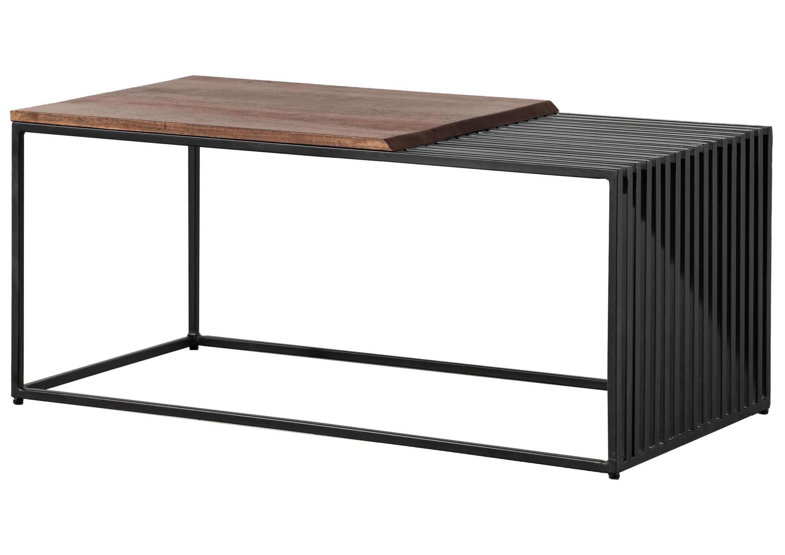 COUCHTISCH Mango 100x50x44 braun geölt LOUNGE COLLECTION #103 - Braun, Holz (100/50/42cm) - Massivmoebel24