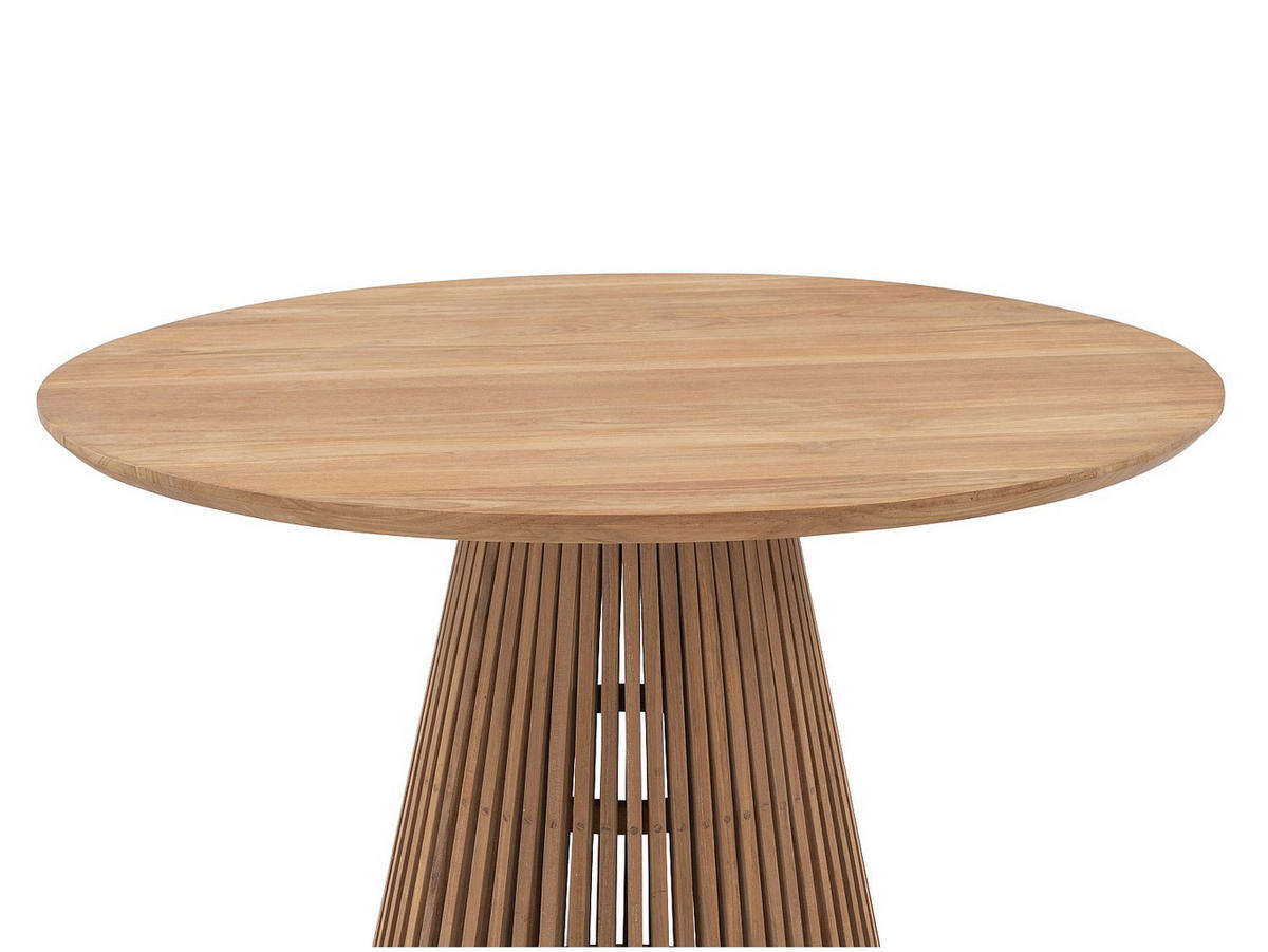 GARTENTISCH - 4 Personen - Holz, Platte - Naturfarben Hell - Naturfarben, Holz (120/120/75cm) - Vente-Unique