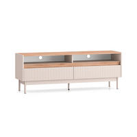 TV-MÖBEL Connie Kaschmir und Holz - Beige, Holzwerkstoff (153.8/54.9/40cm) - Petits-meubles