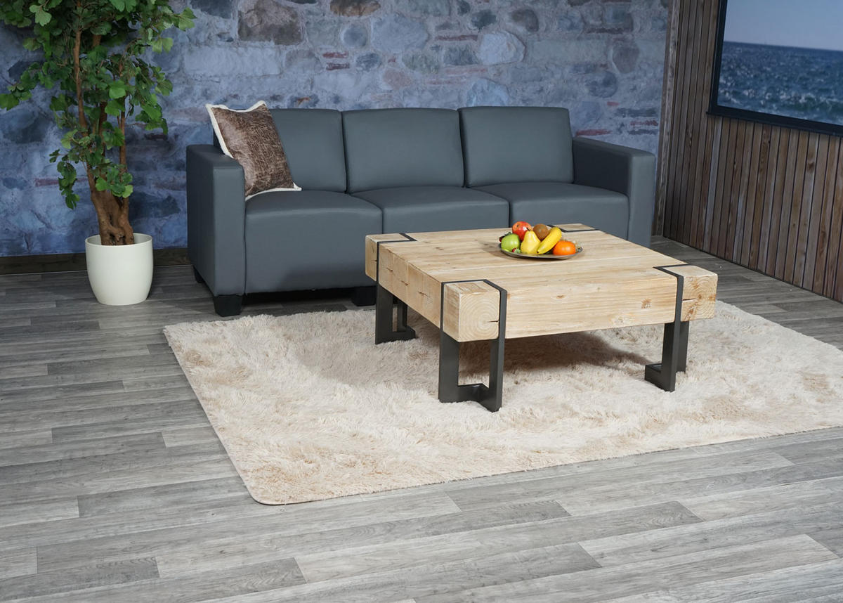 3-SITZER SOFA Grau - Grau, Textil (193/76/72cm) - MCW