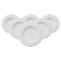 SUPPENTELLER White Pearl weiß ø 24,8 cm 6er Set - Weiß, Keramik (24.8cm) - Villeroy & Boch