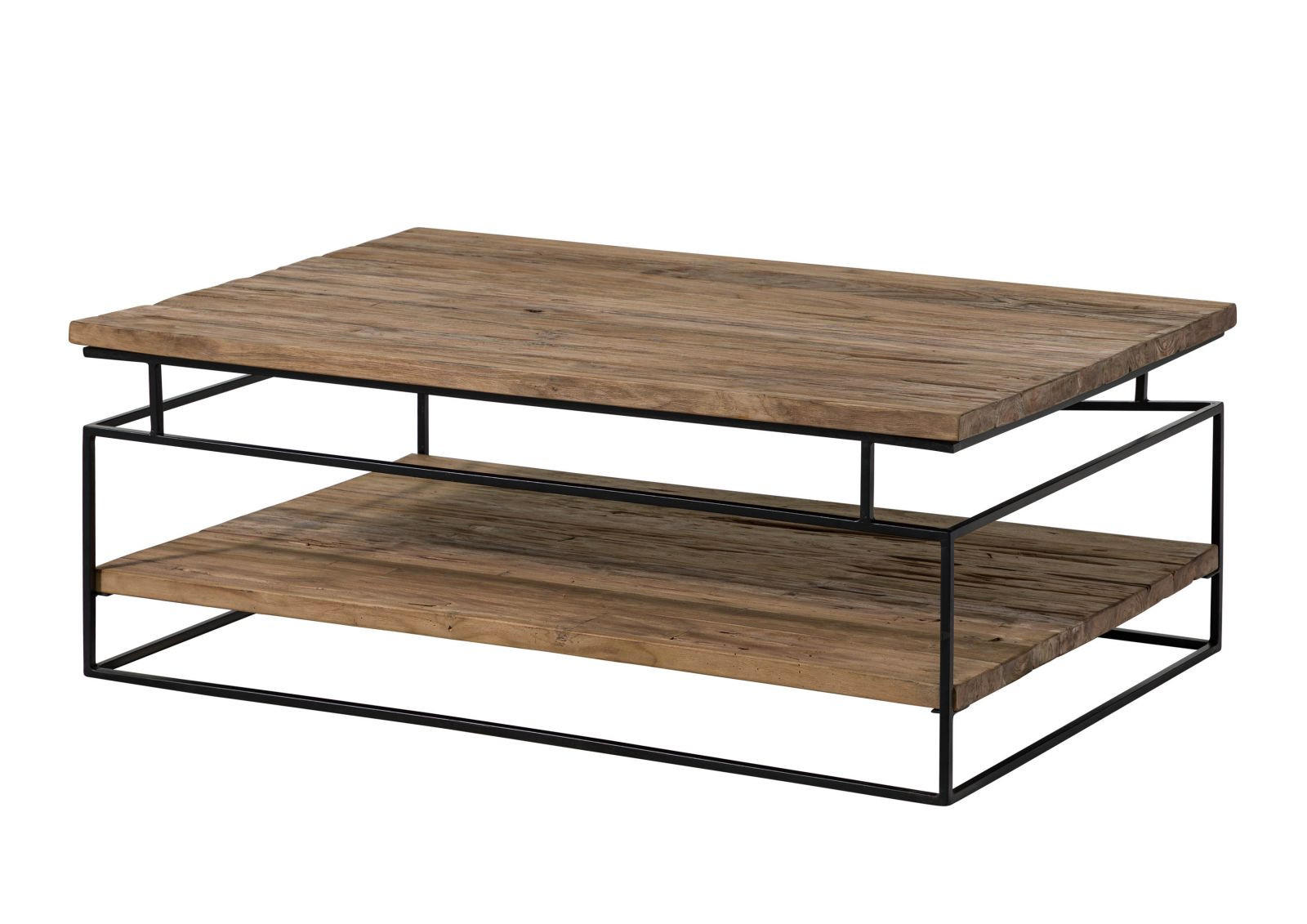 COUCHTISCH Teak 120x80x45 natur geölt LOUNGE COLLECTION #21 - Naturfarben, Holz (120/80/45cm) - Massivmoebel24
