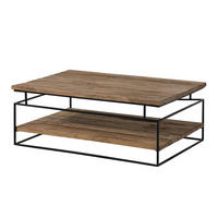COUCHTISCH Teak 120x80x45 natur geölt LOUNGE COLLECTION #21 - Naturfarben, Holz (120/80/45cm) - Massivmoebel24