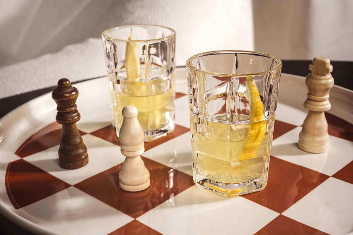 STAMPER Soiritii Nova transparent 80 ml 4er Set - Transparent, Glas (0.08L) - Leonardo Living