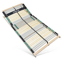 LATTENROST Premium Strong 200 - 90x200 cm, Buche, bis 200Kg belastbar 42 Latten - Braun, Holz (90/200cm) - Sleepneo
