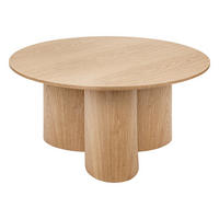 COUCHTISCH Aliona rund Braun 80/80/40 cm - Braun, Holzwerkstoff (80/80/40cm) - Atmosphera Createur d´interieur