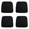 SITZKISSEN Panama 48/48 cm 4er-Set - Schwarz, Textil (48/5/48cm) - Madison