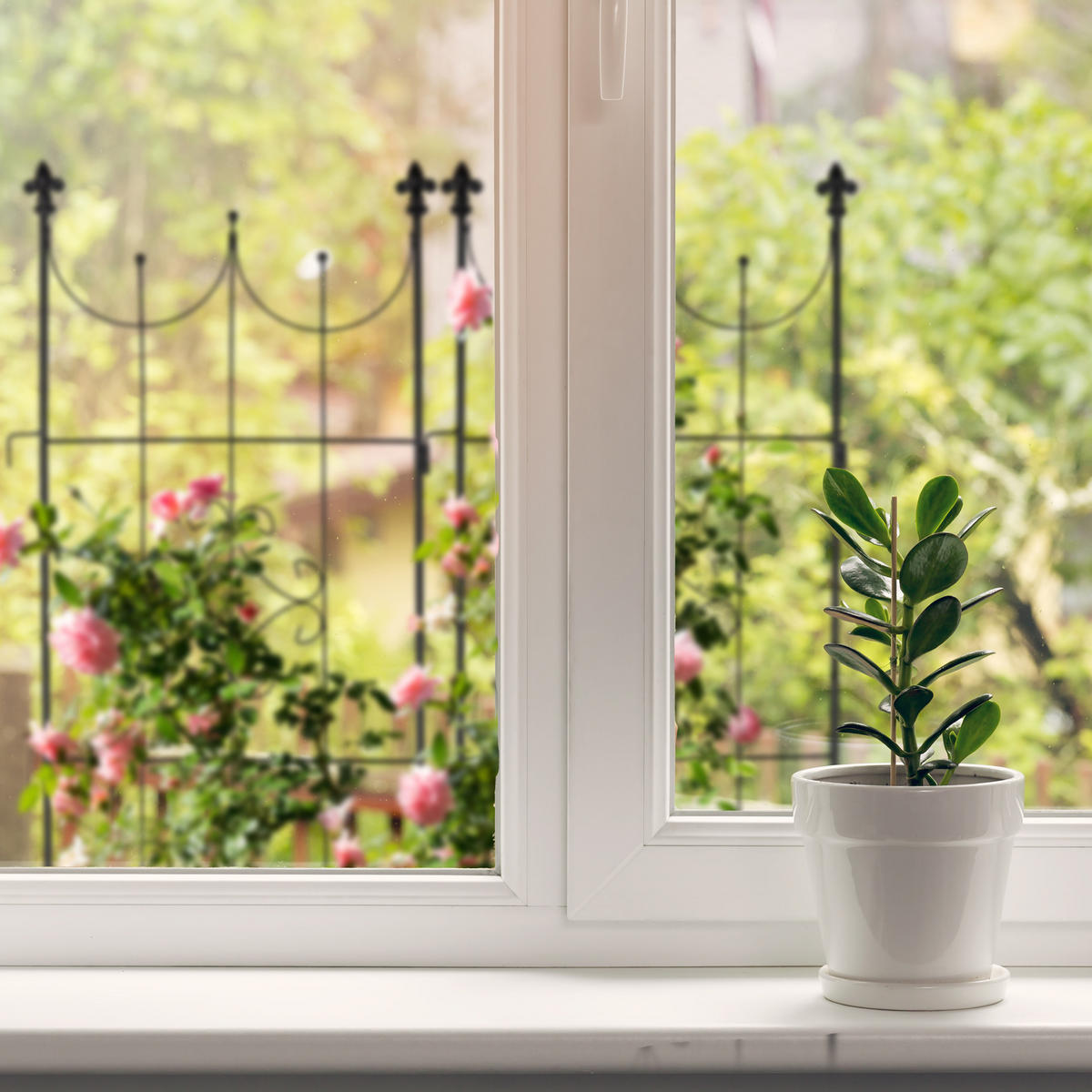 2XRANKGITTER - Schwarz, Metall (46/183/1cm) - Relaxdays