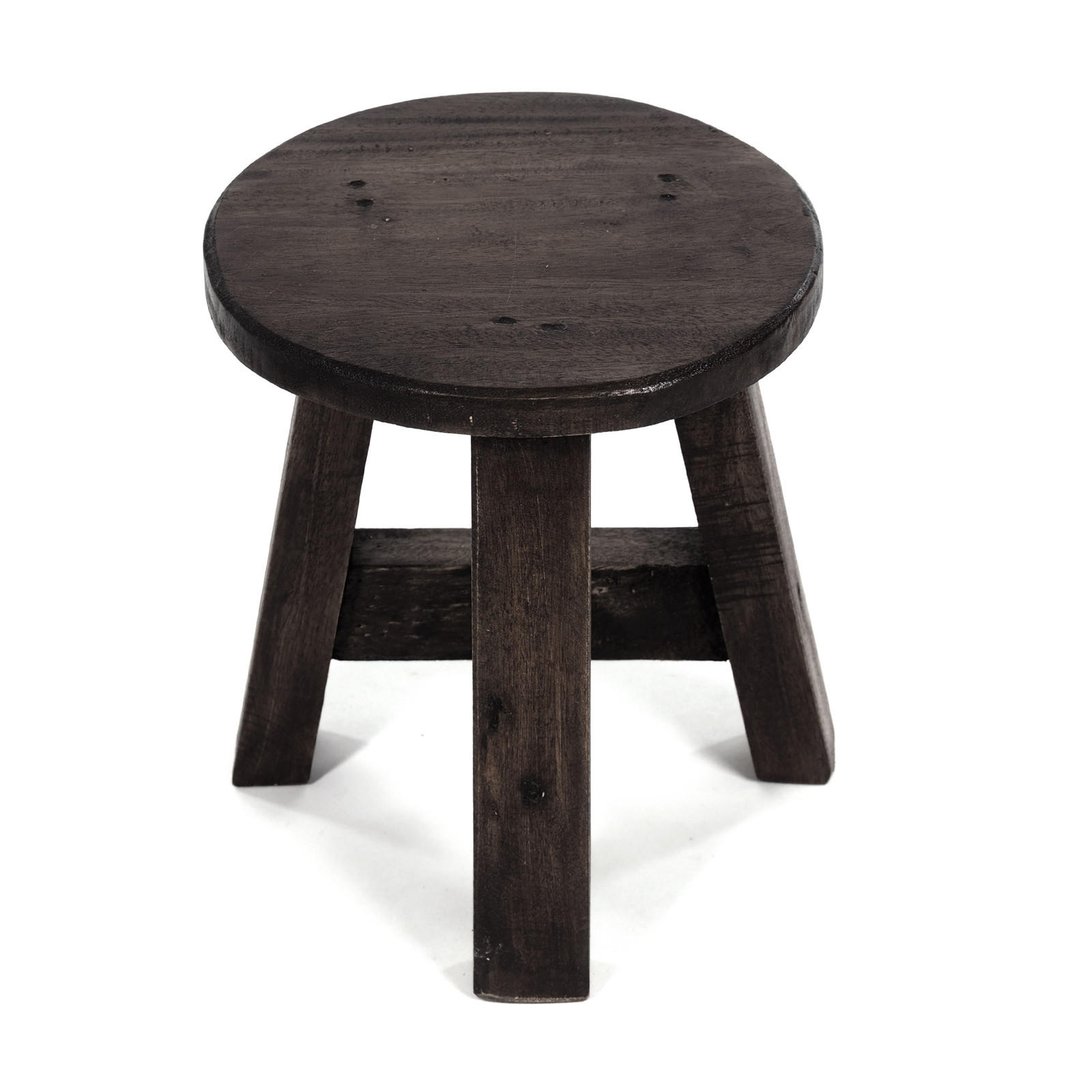 PFLANZENHOCKER Bern Mahagoni Massivholz 03 dunkelbraun - Dunkelbraun, Holz (20/23/20cm) - DESIGN DELIGHTS