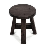 PFLANZENHOCKER Bern Mahagoni Massivholz 03 dunkelbraun - Dunkelbraun, Holz (20/23/20cm) - DESIGN DELIGHTS