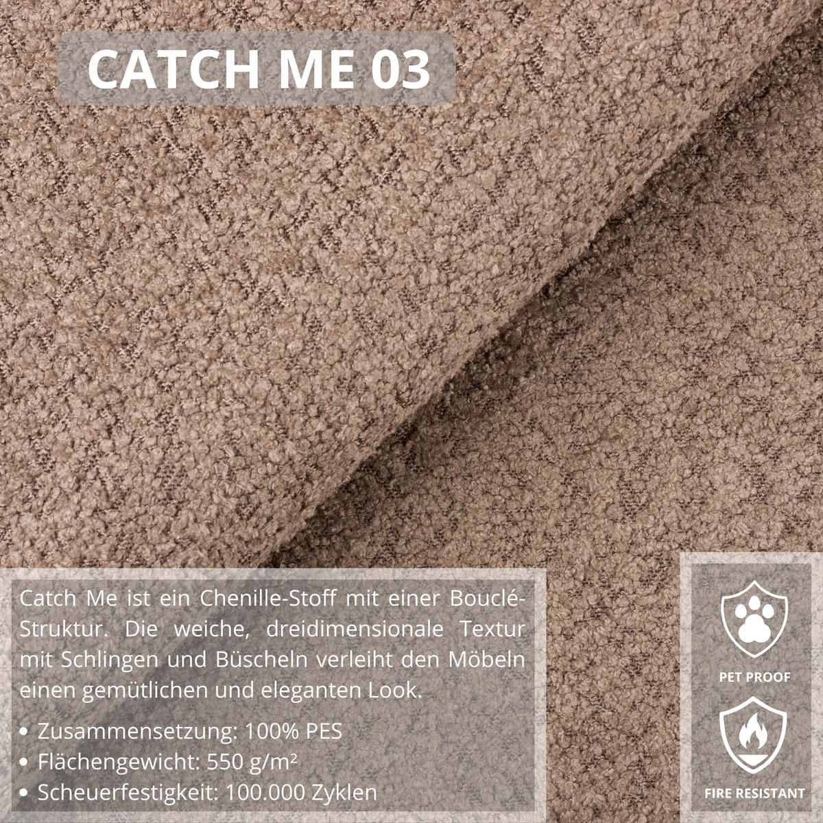 POLSTERBETT Motti ohne Matratze und Topper, 140x200 cm, Cappuccino - Cappuccino, Textil (140/200cm) - Beautysofa