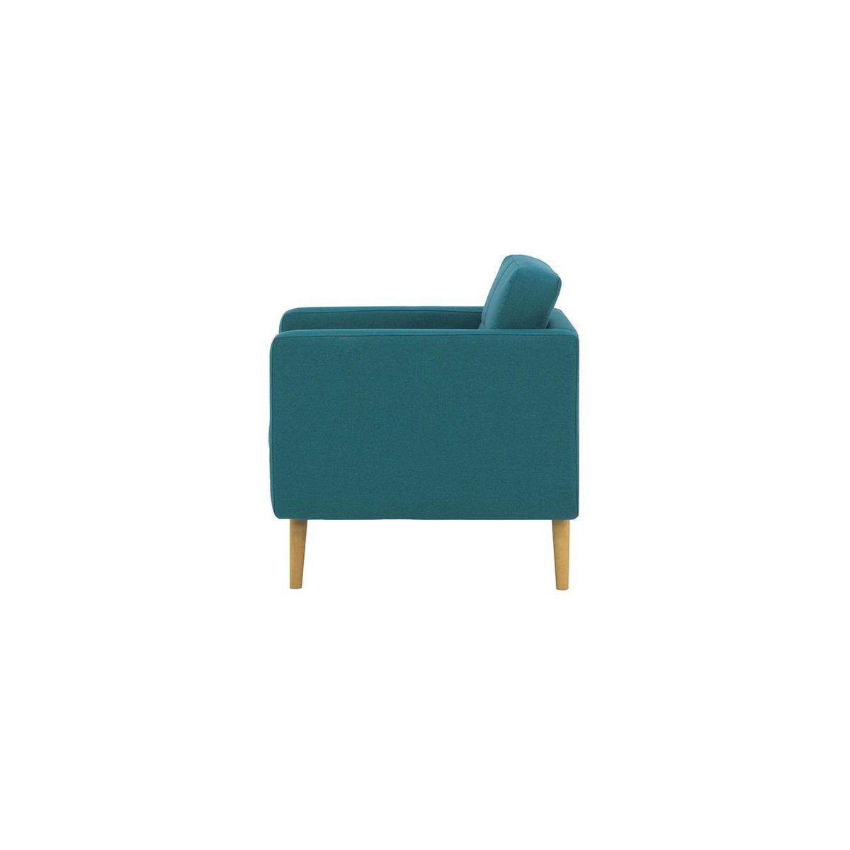 SESSEL Brest-Malmo 85 - Blau, Holz/Textil (80/84/81cm)