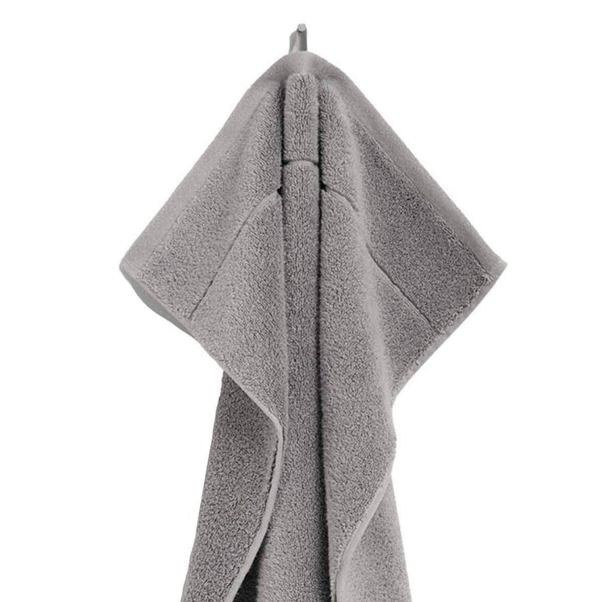 GÄSTETUCH Unisex Premium Towel Grau 3er Pack Baumwolle - Grau, Textil (200/135cm) - GANT