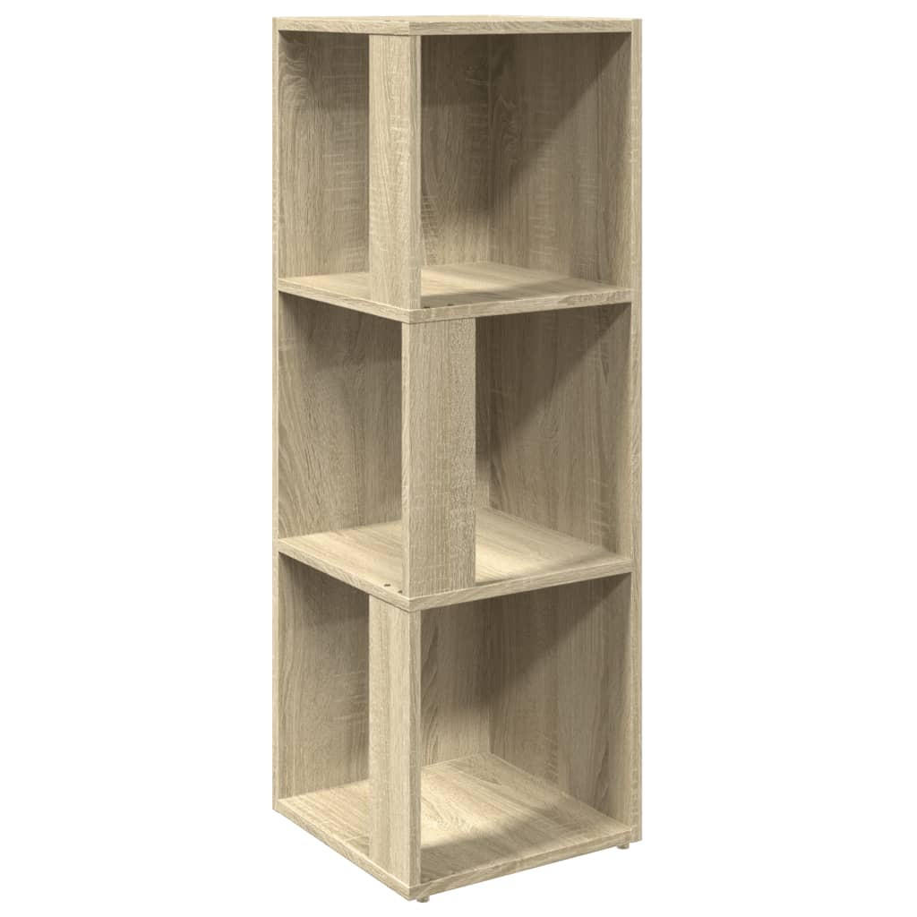 vidaXL Eckregal Sonoma Eiche 33x100x33 cm