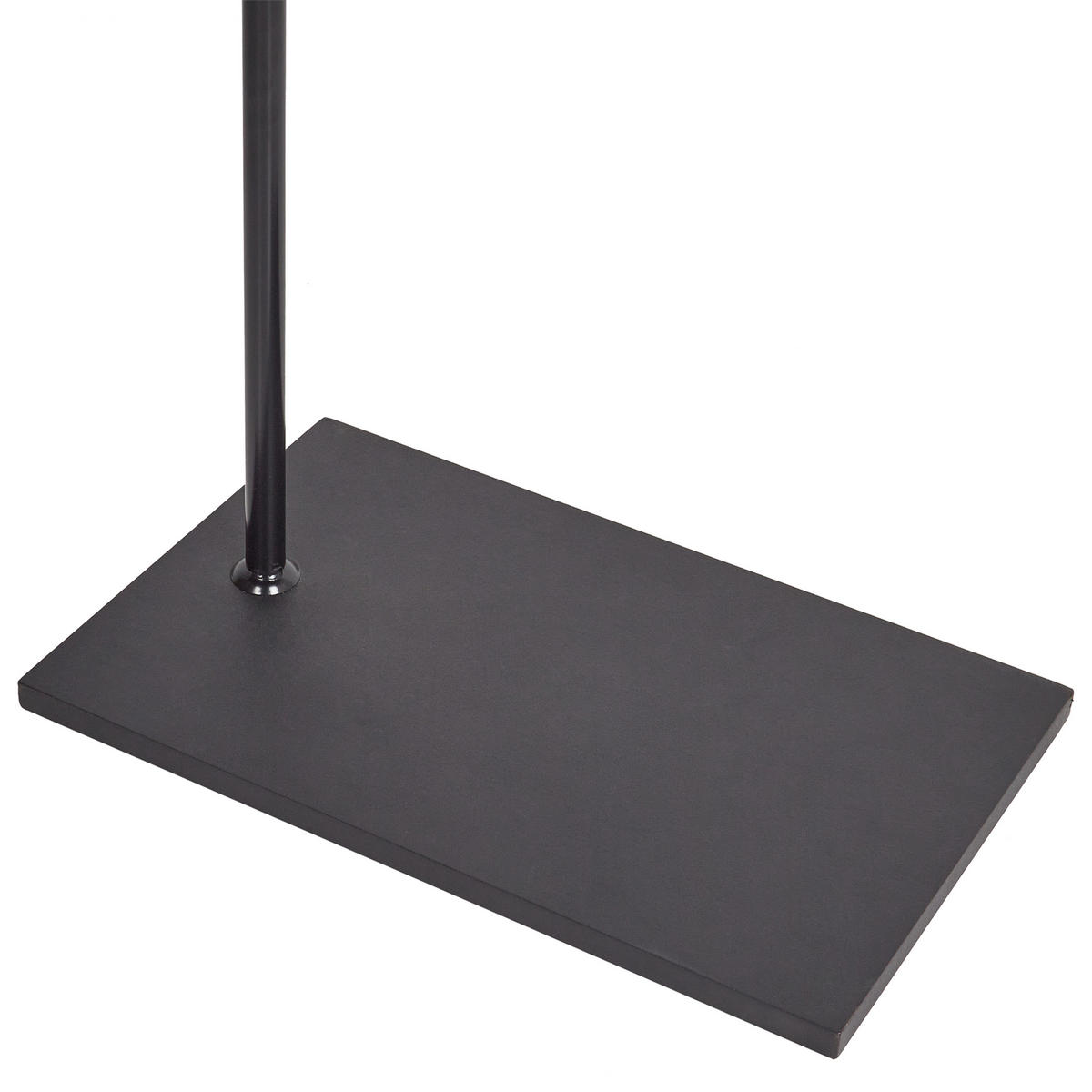 GARDEROBENSTÄNDER Metall schwarz 169 cm Cozad - Schwarz, Metall (48/170/30cm) - Beliani