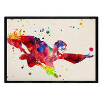 POSTER Harry Potter A4 Rahmenlos - Klar, Papier (29.7/5/21cm) - Nacnic