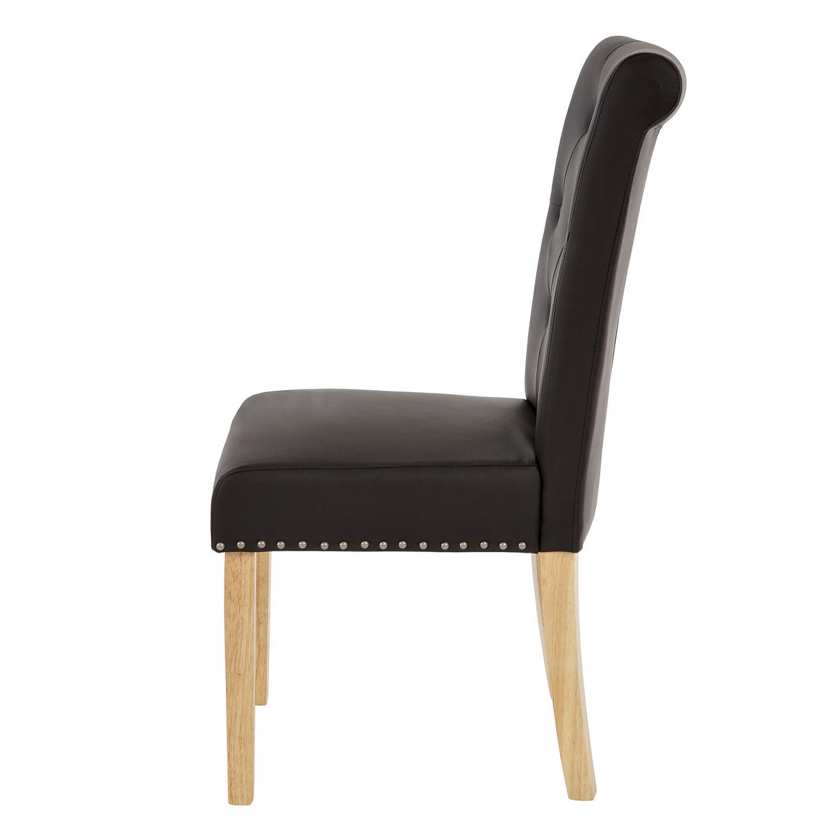 ESSZIMMERSTUHL FIELD IL Braun 2er-Set - Braun, Textil (47/98/62cm) - MCW