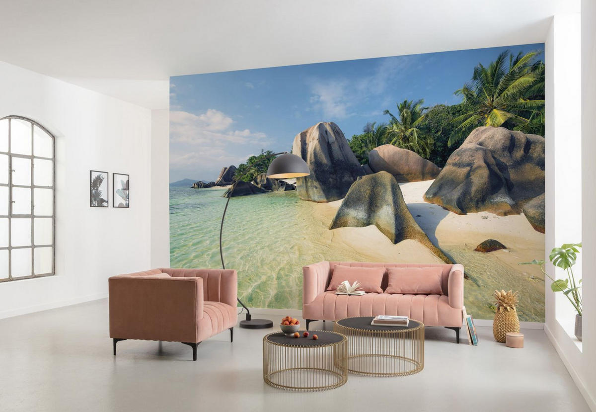 FOTOTAPETE Strand 450 x 280 cm - Multicolor, Papier (450/280cm) - Sanders & Sanders