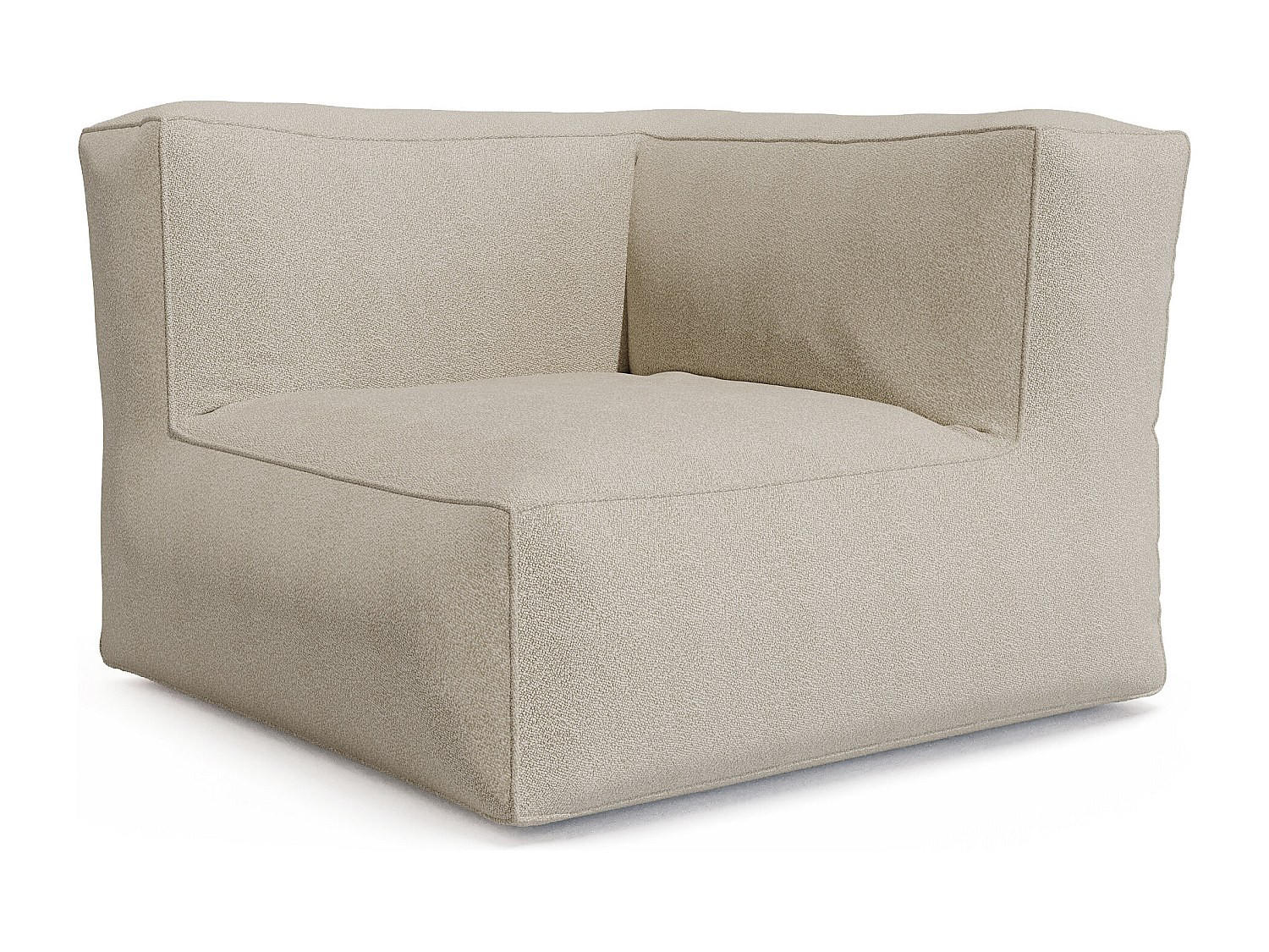 GARTENSESSEL - 1 -Sitzer - Olefin - beige - NOUMARA - Beige, Textil (95/80/95cm) - Vente-Unique