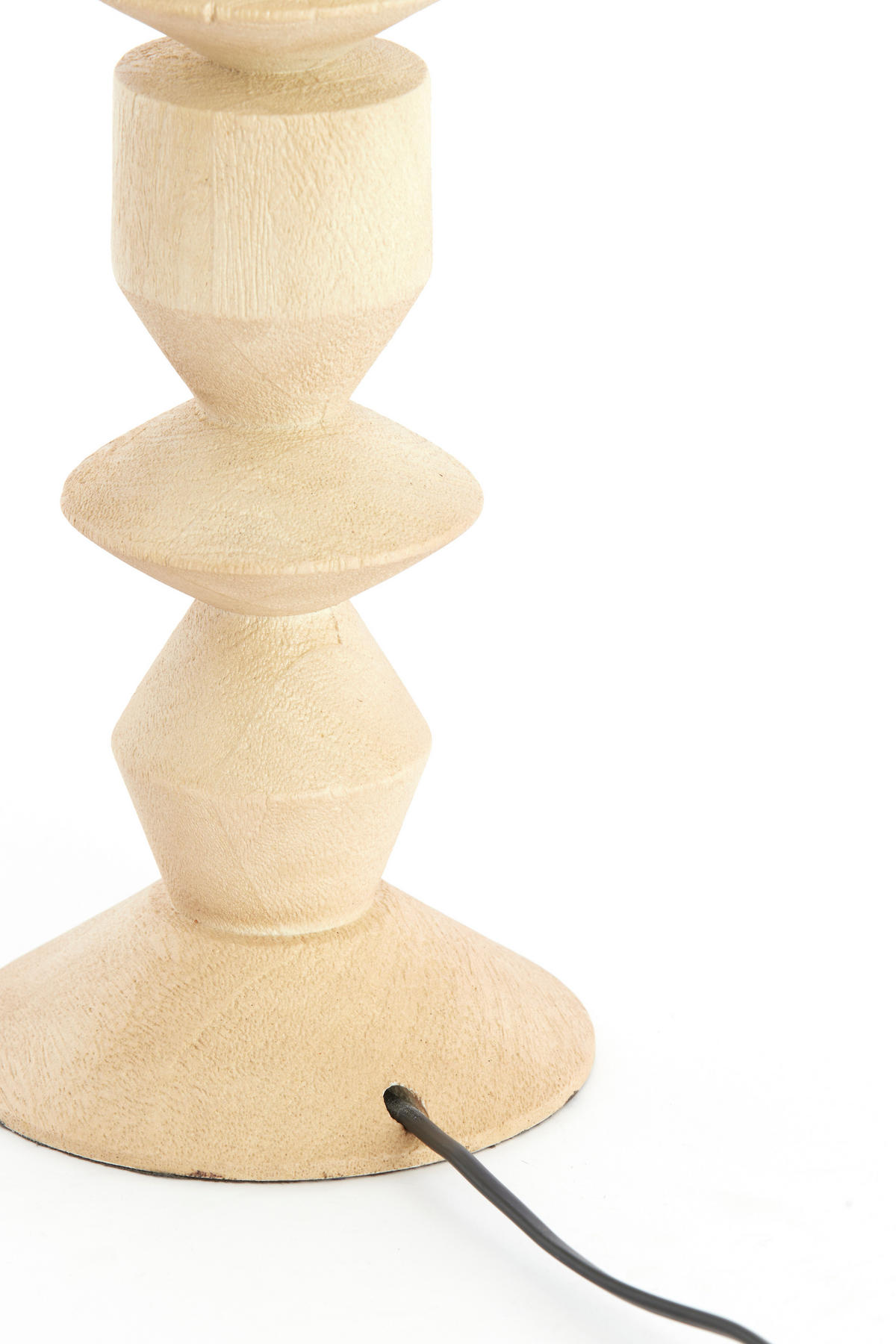 LAMPENSOCKEL Edie Braun 15/15/53 cm - Braun, Holz (15/15/53cm) - Light & Living