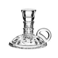 KERZENHALTER Patricia transparent 12/6/6 cm Glas - Transparent, Glas (6/6/12cm) - Mondex