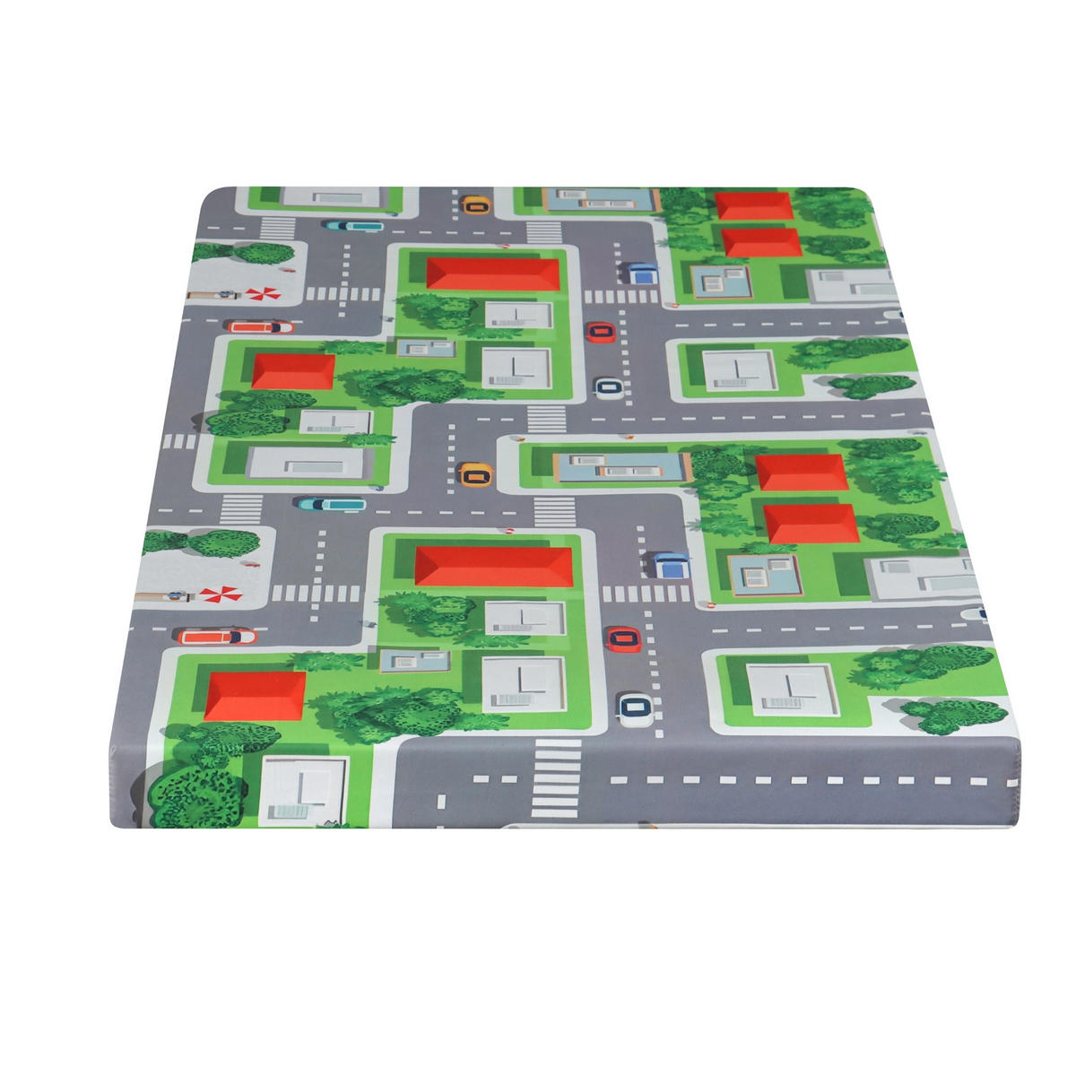 KINDERREISEBETT Matratze 60x120 cm - Blau, Textil - Arensberger