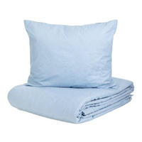 BETTWÄSCHE Lilith blau 160/200 cm - Blau, Textil (160/200cm) - Homla