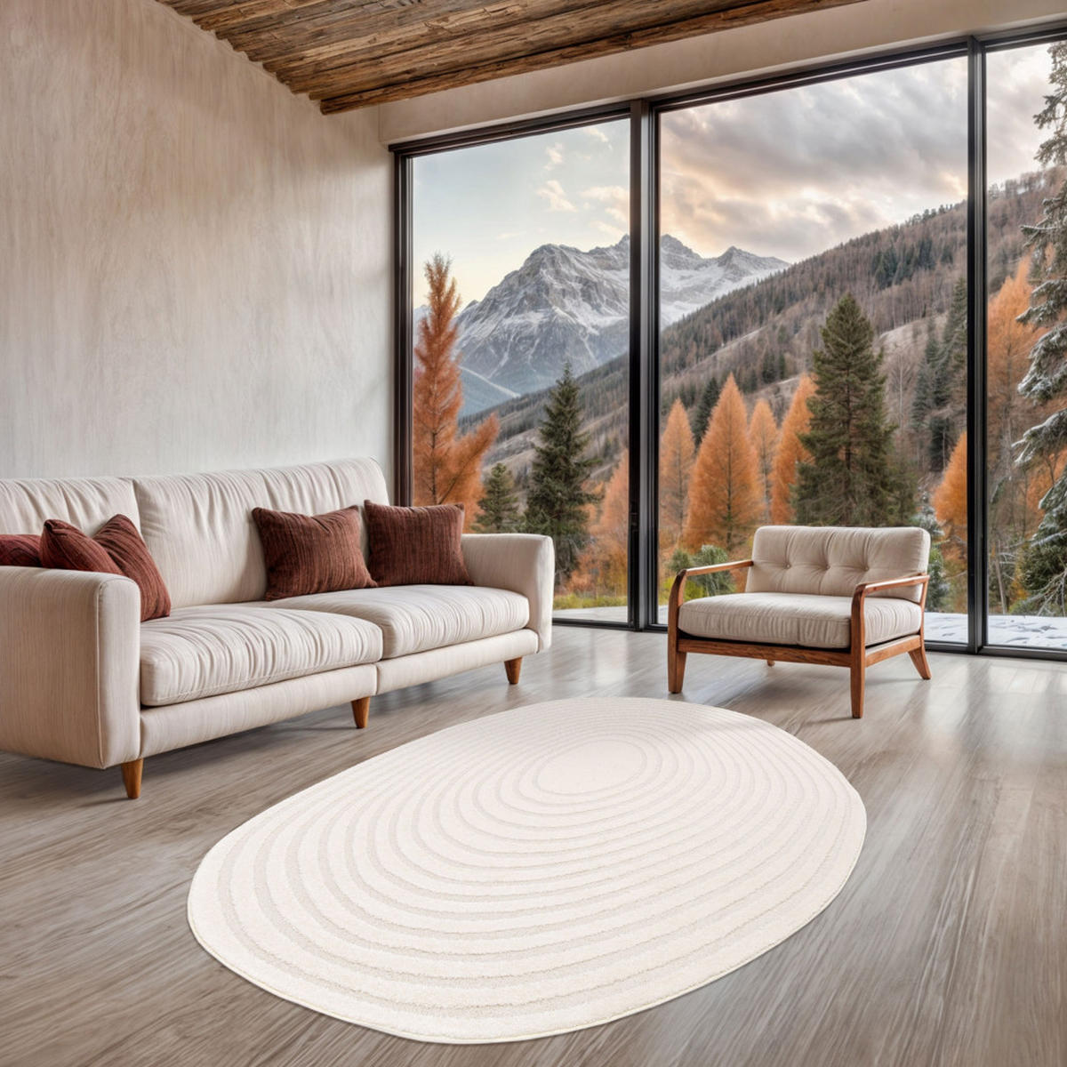 TEPPICH - Ecru - Ecru, Kunststoff (200/290cm) - Drawer