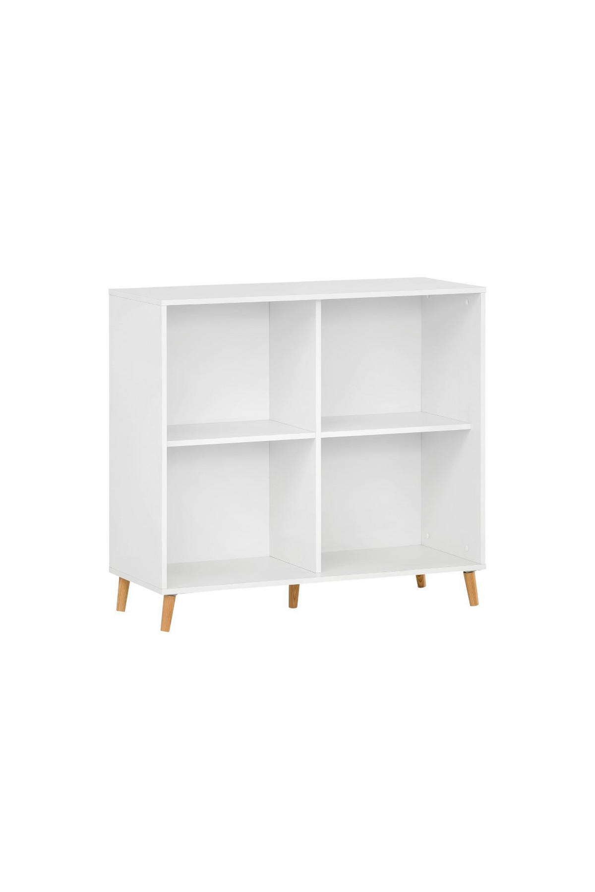 AKTENREGAL Jaguar Set AKTENSCHRANK & REGALKREUZ Breite 100 cm Weiß - Weiß, Holz (100/168.7/41cm) - PROREGAL