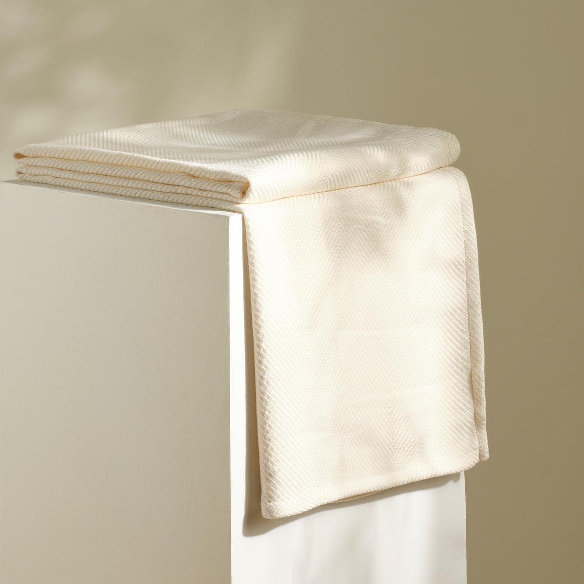 DECKE Vilena - Ecru, Textil (130/170cm) - home&you