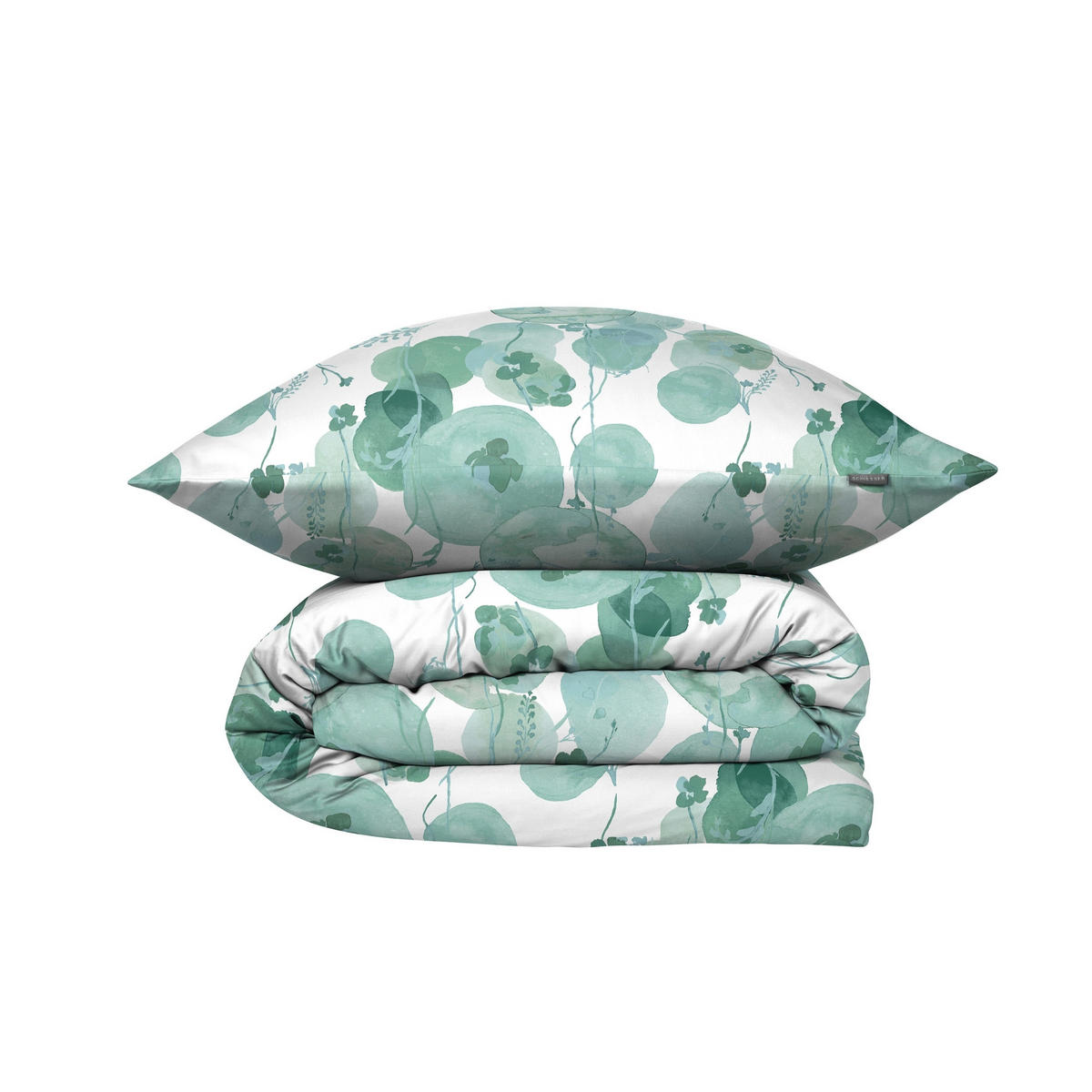 BETTWÄSCHESET Mia - Renforcé - 2-teilig - 135 x 200 cm - Mint - Mintgrün, Textil (135/200cm) - SCHIESSER