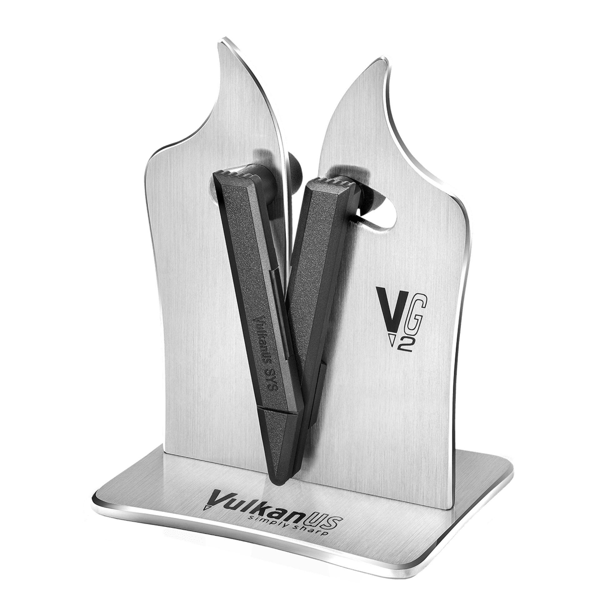 MESSERSCHÄRFER VG2 Professional Edelstahl - Silberfarben, Metall - Vulkanus