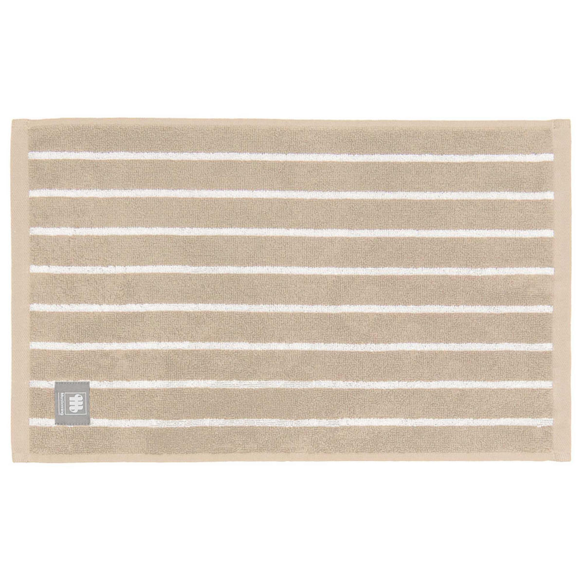 GÄSTEHANDTUCH NEEDLESTRIPE - Beige, Textil (30/50cm) - Musterring